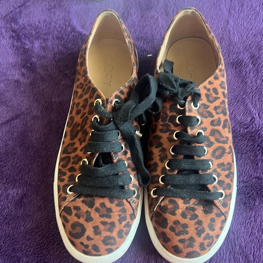 Leopard Print Sneakers